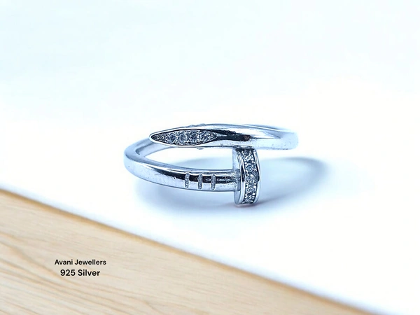 Avani Jewellers Silver Gents Fancy Rings - 2.96, 17