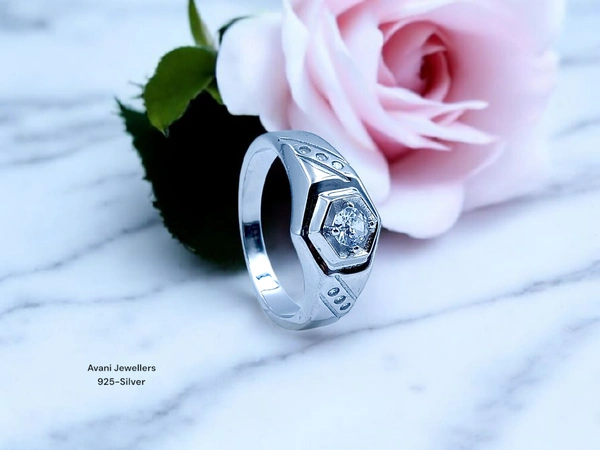 Avani Jewellers Silver Gents Fancy Rings - 5.06, 21