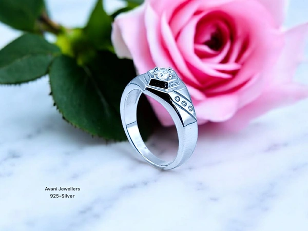 Avani Jewellers Silver Gents Fancy Rings - 5.06, 21