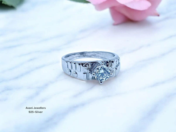 Avani Jewellers Silver Gents Fancy Rings - 3.63, 20