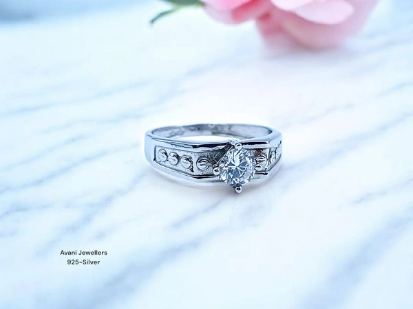 Avani Jewellers Silver Gents Fancy Rings - 3.88, 25