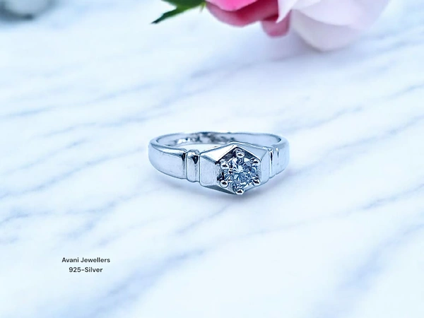 Avani Jewellers Silver Gents Fancy Rings - 3.05, 20