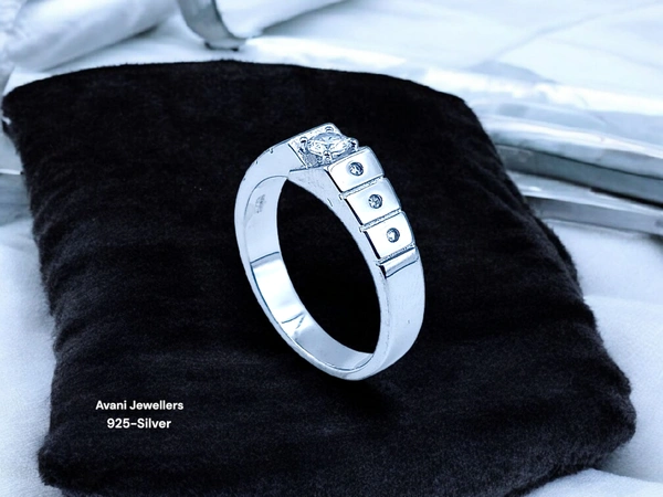 Avani Jewellers Silver Gents Fancy Rings - 5.27, 23