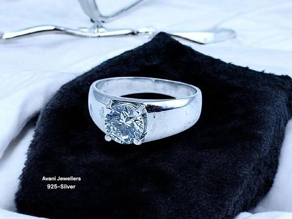 Avani Jewellers Silver Gents Fancy Rings - 5.17, 19