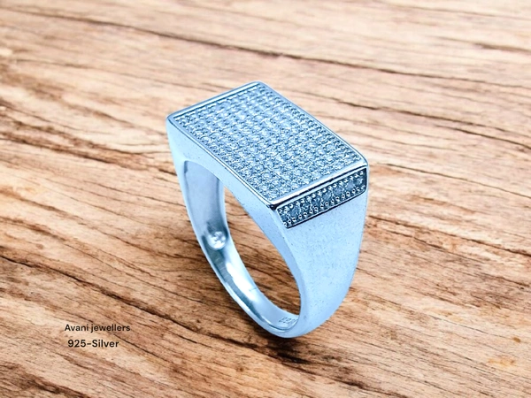 Avani Jewellers Silver Gents Fancy Rings - 7.55, 27