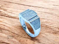 Avani Jewellers Silver Gents Fancy Rings - 6.44, 26