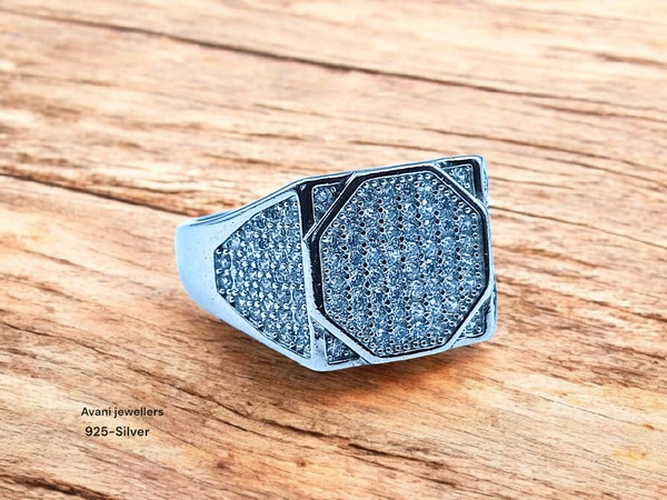 Avani Jewellers Silver Gents Fancy Rings - 6.81, 21