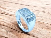 Avani Jewellers Silver Gents Fancy Rings - 7, 22