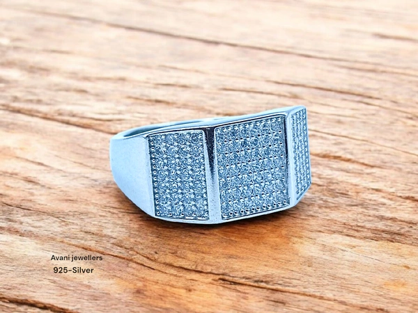 Avani Jewellers Silver Gents Fancy Rings - 6.82, 21