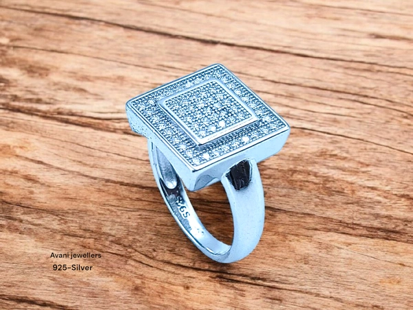 Avani Jewellers Silver Gents Fancy Rings - 5.33, 17