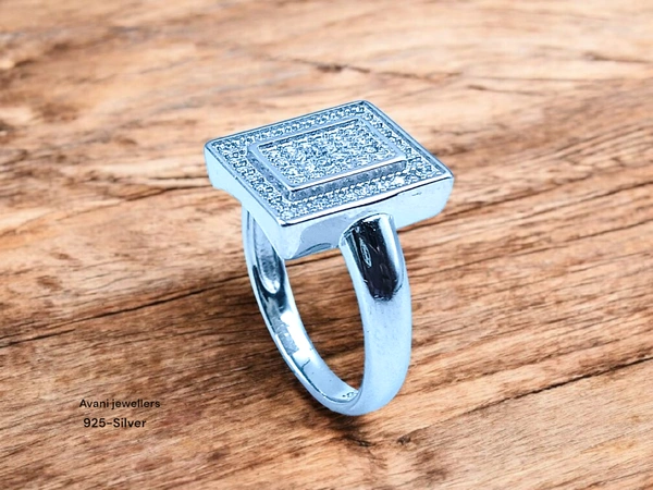 Avani Jewellers Silver Gents Fancy Rings - 5.3, 20