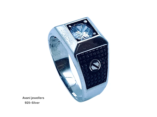 Avani Jewellers Silver Gents Fancy Rings - 8.78, 29