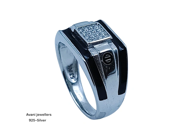 Avani Jewellers Silver Gents Fancy Rings - 5.11, 17