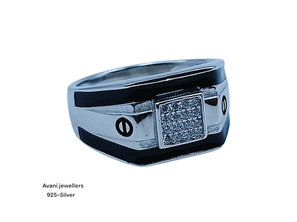 Avani Jewellers Silver Gents Fancy Rings - 5.11, 17