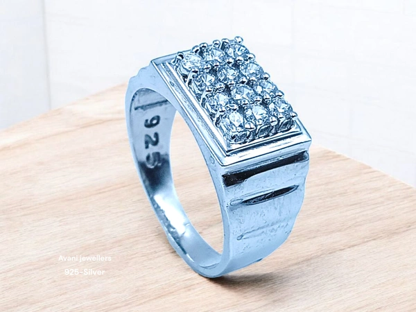 Avani Jewellers Silver Gents Fancy Rings - 4.68, 19