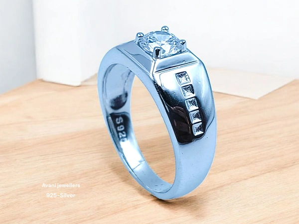 Avani Jewellers Silver Gents Fancy Rings - 6.49, 23