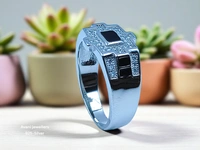 Avani Jewellers Silver Gents Fancy Rings - 6.43, 20