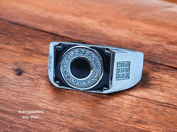 Avani Jewellers Silver Gents Fancy Rings - 7.3, 22