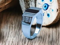 Avani Jewellers Silver Gents Fancy Rings - 6.26, 21