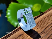 Avani Jewellers Silver Gents Fancy Rings - 4.03, 22