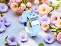 Avani Jewellers Silver Gents Fancy Rings - 3.57, 25