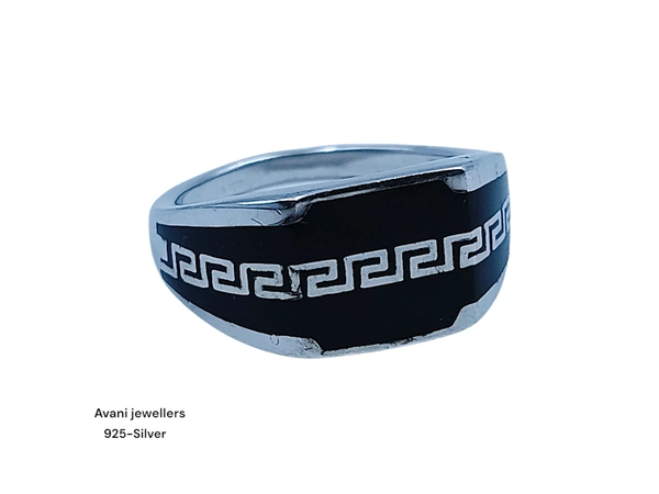 Avani Jewellers Silver Gents Plain Ring - 7.17, 22