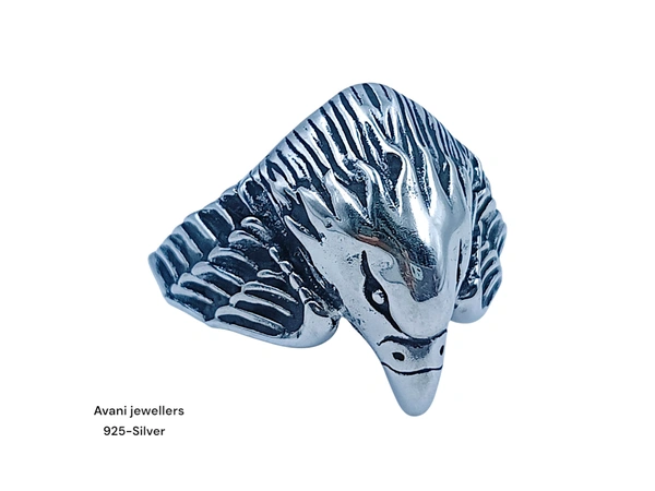 Avani Jewellers Silver Gents Plain Ring - 8.32, 25