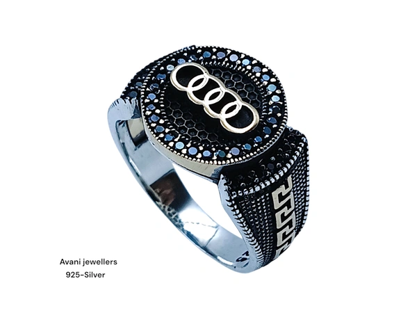 Avani Jewellers Silver Gents Plain Ring - 7.95, 27