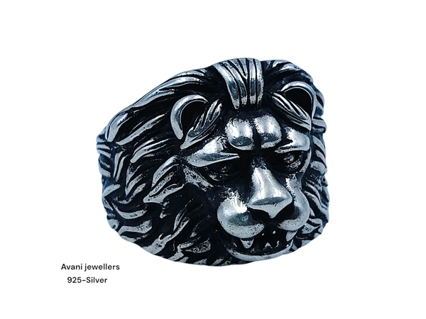 Avani Jewellers Silver Gents Plain Ring - 9.13, 25
