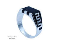 Avani Jewellers Silver Gents Plain Ring - 5.76, 27