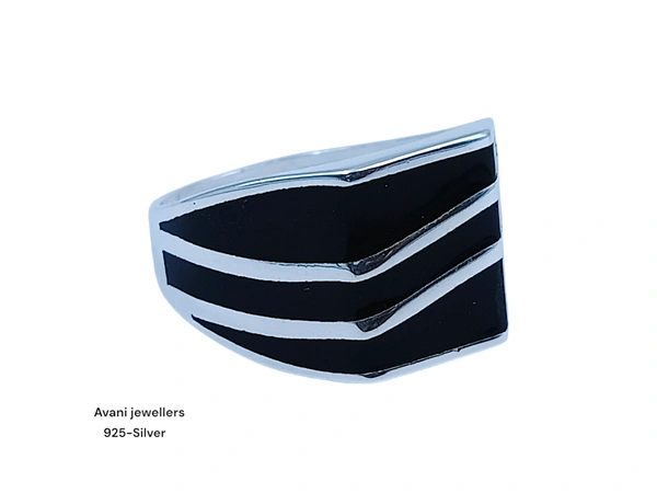 Avani Jewellers Silver Gents Plain Ring - 5.99, 26