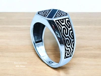 Avani Jewellers Silver Gents Plain Ring - 8.46, 28