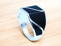 Avani Jewellers Silver Gents Plain Ring - 5.2, 21