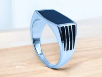 Avani Jewellers Silver Gents Plain Ring - 6.63, 22