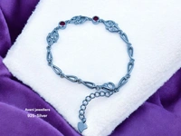 Avani Jewellers Silver Ladies Fancy Bracelet - 6.59, 7.5 INCH