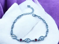 Avani Jewellers Silver Ladies Fancy Bracelet - 6.77, 7.5 INCH