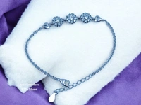 Avani Jewellers Silver Ladies Fancy Bracelet - 4.8, 7.5 INCH