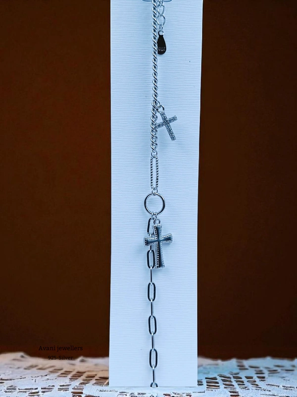 Avani Jewellers Silver Ladies Fancy Bracelet - 4.61
