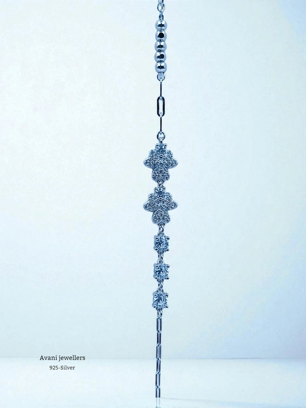 Avani Jewellers Silver Ladies Fancy Bracelet - 3.64
