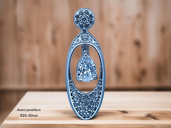 Avani Jewellers Silver Italian Fancy Pendant Set - 3.55