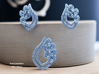 Avani Jewellers Silver Italian Fancy Pendant Set - 4.2