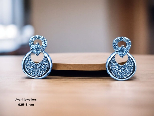 Avani Jewellers Silver Italian Fancy Pendant Set - 3.14
