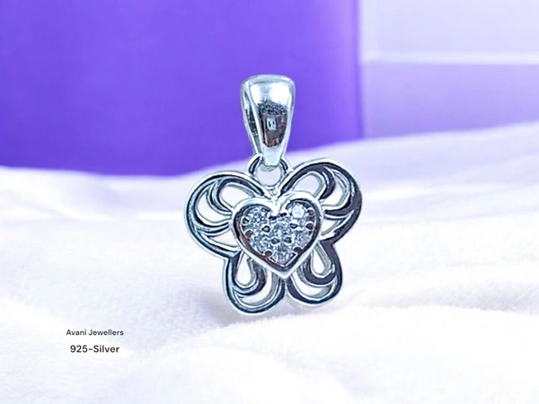 Avani Jewellers Silver Ladies Fancy Pendant - 1.23