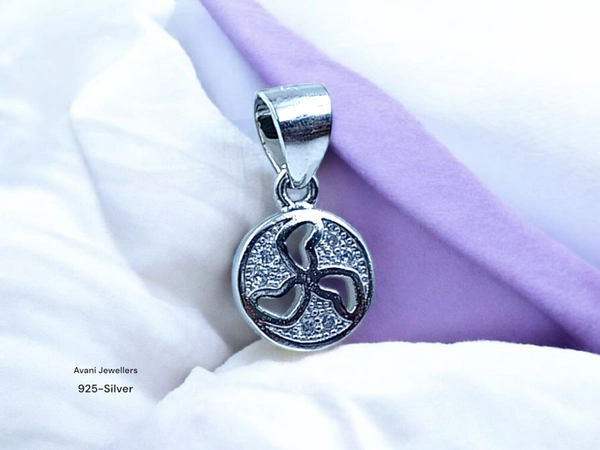 Avani Jewellers Silver Ladies Fancy Pendant - 1.08