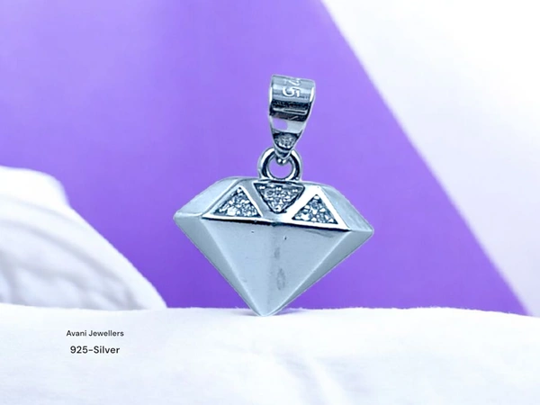 Avani Jewellers Silver Ladies Fancy Pendant - 1.18