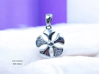 Avani Jewellers Silver Ladies Fancy Pendant - 1.2