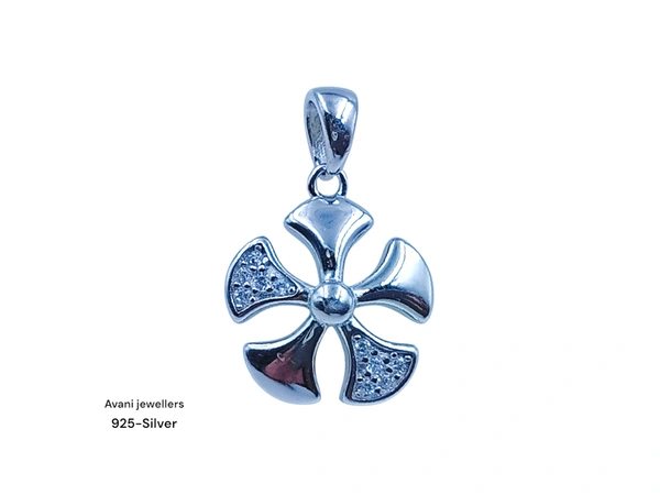 Avani Jewellers Silver Ladies Fancy Pendant - 1.2