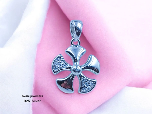 Avani Jewellers Silver Ladies Fancy Pendant - 1.2