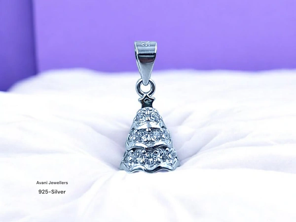Avani Jewellers Silver Ladies Fancy Pendant - 1.19