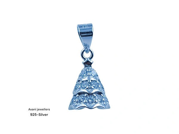 Avani Jewellers Silver Ladies Fancy Pendant - 1.19